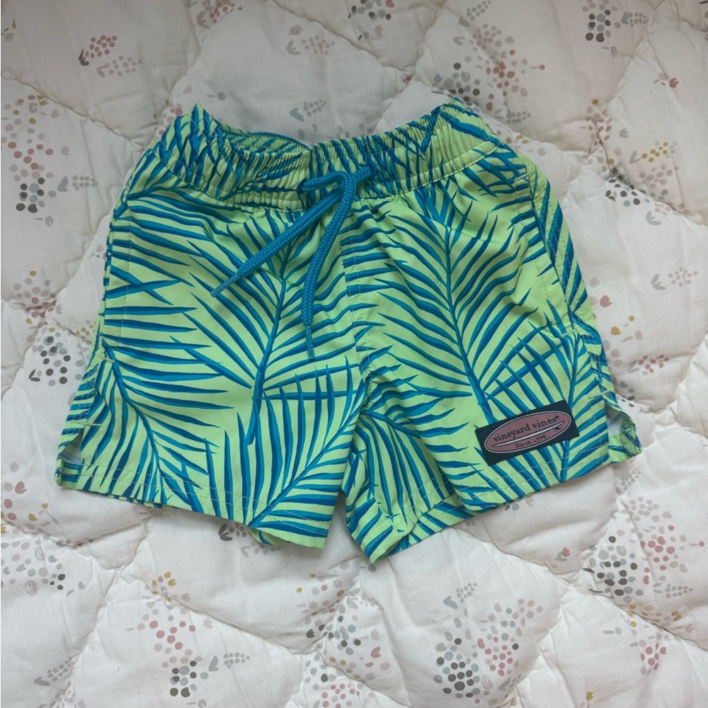 Vineyard Vines Toddler Boys' Printed Chappy Swim Trunks
